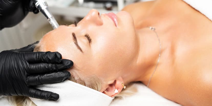 Dermoaroma peeling, čištění pleti či mikrojehličková mezoterapie